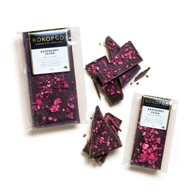 Kokopod Raspberry Fever Dark Chocolate 100g