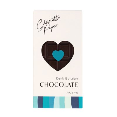 Charlotte Piper Dark Belgian Chocolate 100g