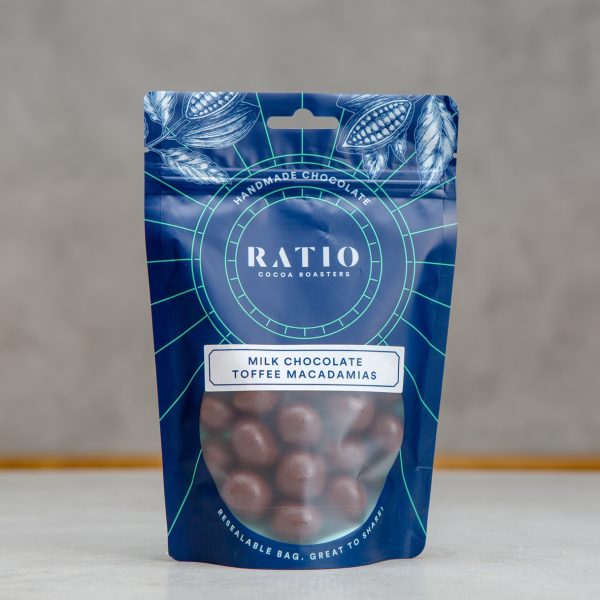 Ratio Milk Chocolate Toffee Macadamias 180g - Image 2
