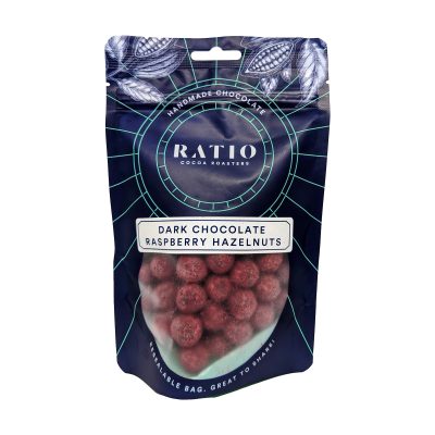 Ratio Dark Chocolate Raspberry Hazelnuts 200g