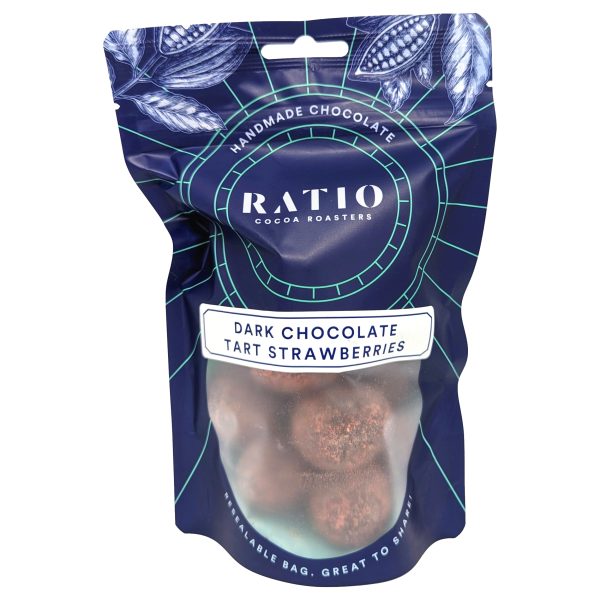 Ratio Dark Chocolate Tart Strawberries 190g - Image 2