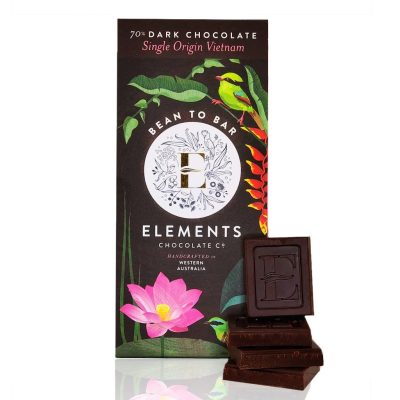 Elements Chocolate Co 70% Dark Chocolate Single Origin Vietnam 80g