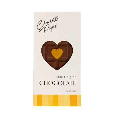 Charlotte Piper Milk Belgian Chocolate 100g