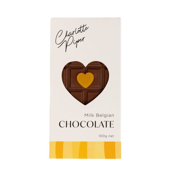 Charlotte Piper Milk Belgian Chocolate 100g