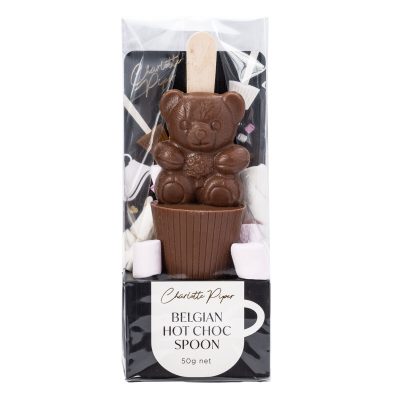 Charlotte Piper Hot Chocolate Spoon - Teddy Bear