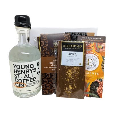 Coffee Gin with Milk Chocolate Pairings Gift Box
