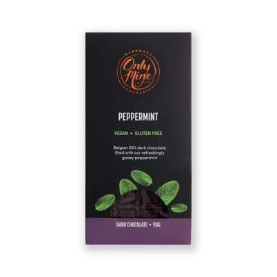 Only Mine Peppermint Dark Chocolate 90g