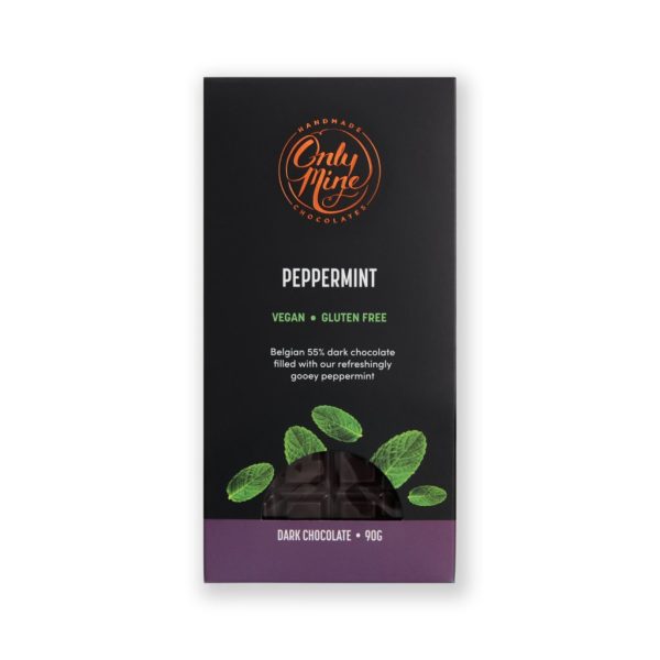Only Mine Peppermint Dark Chocolate 90g