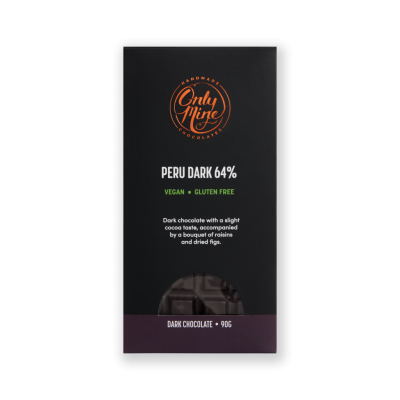 Only Mine Peru Dark Chocolate 90g