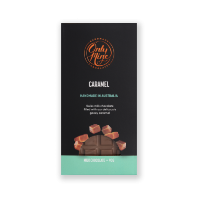 Only Mine Caramel Milk Chocolate 90g
